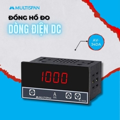 Đồng hồ đo dòng điện DC giá rẻ AV-34DA Multispan