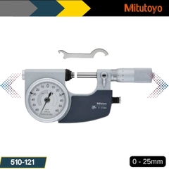 Panme đo ngoài đồng hồ Mitutoyo 510-121