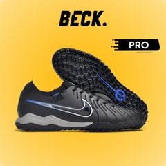 Giày Bóng Đá Nike Tiempo Legend 10 Pro Đen Lưỡi Gà Liền HQ TF