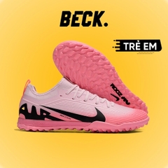 Giày Bóng Đá Trẻ Em Nike Mercurial Vapor 15 Pro Hồng Phấn Cổ Lửng TF