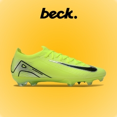 Giày Bóng Đá Nike Mercurial Vapor 16 Elite Xanh Chuối Vạch Đen Cổ Lửng FG