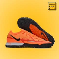 Giày Bóng Đá TQ Nike Phantom GT2 Elite Cam Đen Cổ Lửng V2 TF