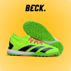 Giày Bóng Đá Adidas Predator Accuracy.3 Xanh Lá Cổ Lửng TF