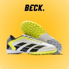 Giày Bóng Đá Winbro Predator Accuracy Trắng Xám Vạch Đen TF