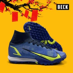 Giày Bóng Đá Nike Mercurial Superfly 8 Elite Tím Vạch Nõn Chuối Full Cổ Cao HQ V2 TF