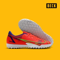Giày Bóng Đá Nike Mercurial Vapor 14 Academy Đỏ Vạch Xanh Lá V2 TF