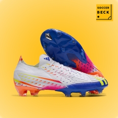 Giày Bóng Đá TQ Adidas Predator Edge.1 World Cup 2022 Trắng Xanh Biển Cam FG