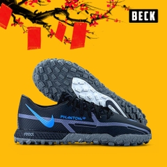 Giày Bóng Đá Nike Phantom GT2 Pro Đen Vạch Xanh Biển TF