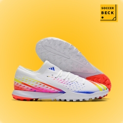 Giày Bóng Đá TQ Adidas Predator Edge.3 World Cup 2022 Trắng Cam Hồng HQ TF