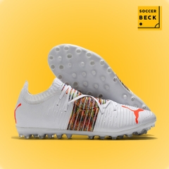 Giày Bóng Đá Puma Future Z 1.1 Neymar Trắng Cam Cổ Lửng MG