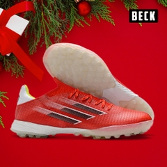 Giày Bóng Đá Adidas X Speedflow.1 Đỏ Vạch Đen V2 HQ TF