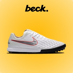 Giày Bóng Đá Nike MagistaX Finale Trắng Tuyền Vạch Bạc Cổ Lửng TF