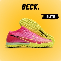 Giày Bóng Đá Trẻ Em Nike Mercurial Vapor 15 Elite V2 Hồng Đế Chuối Cổ Lửng TF