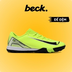 Giày Bóng Đá Mercurial VAPOR 16 ACADEMY Đế Đệm Lưỡi Gà Liền Xanh Lá Vạch Đen TF