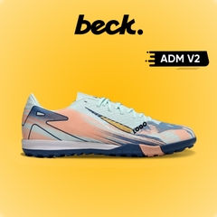 Giày Bóng Đá Mercurial Vapor 16 Academy V2 MDS009 Xám Xanh Cam TF