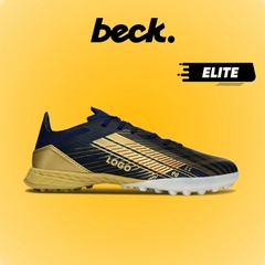 Giày Bóng Đá F50 Elite Dembele Xanh Navy Vàng HQ TF