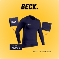 Áo Body Giữ Nhiệt Soccer Beck Màu Navy