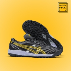 Giày Bóng Đá TQ Asics C3 Đen Vạch Vàng HQ TF