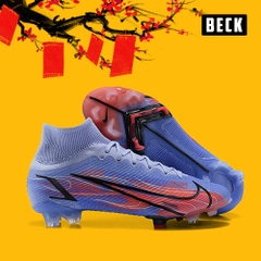 Giày Bóng Đá Nike Mercurial Superfly 8 Elite Mbappe Tím Cổ Cao FG