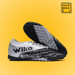 Giày Bóng Đá Wika Tekela Bạc Chính Hãng TF