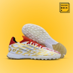 Giày Bóng Đá Adidas X Speedflow.1 Mohamed Salah Trắng Vàng Đỏ TF