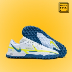 Giày Bóng Đá TQ Nike Phantom GT2 Pro Xám Vạch Xanh TF