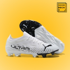 Giày Bóng Đá TQ Puma Ultra 13 City Trắng Đen Cổ Lửng FG