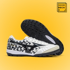 Giày Bóng Đá TQ Mizuno Morelia Sala Japan Origami Trắng Vạch Đen TF