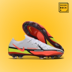 Giày Bóng Đá TQ Nike Phantom GT2 Elite Trắng Đỏ Cổ Lửng FG