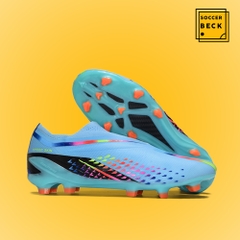 Giày Bóng Đá TQ Adidas X Speedportal+ World Cup 2022 Xanh Biển Không Dây FG