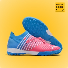 Giày Bóng Đá TQ Puma Future Z 1.4 Creative Xanh Biển Hồng Cổ Lửng TF