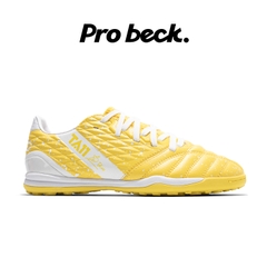 Giày Bóng Đá Kamito TA11 Pro Vàng Trắng Lưỡi Gà Liền TF