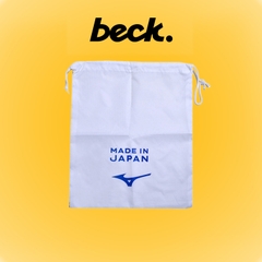 Túi Rút Gymsack SF Mizuno - Trắng Xanh