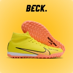 Giày Bóng Đá Trẻ Em Nike Mercurial Superfly 9 Academy Vàng Cổ Cao V2 TF