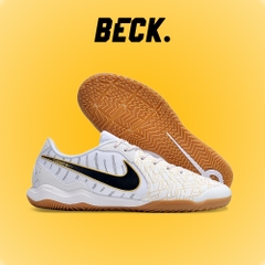 Giày Bóng Đá Nike Tiempo Legend 10 Academy United Trắng Vạch Đen IC