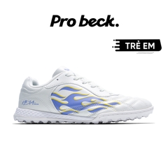 Giày Bóng Đá Trẻ Em Wika Hoàng Đức HĐ14 Elite Trắng TF