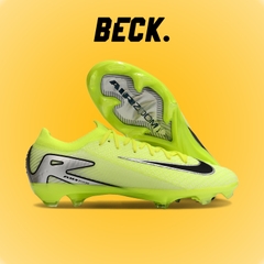 Giày Bóng Đá Nike Mercurial Vapor 16 Elite Xanh Chuối Vạch Đen Cổ Lửng FG