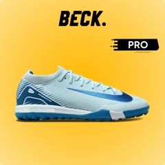 Giày Bóng Đá Nike Mercurial VAPOR 16 PRO Xanh Dương Đệm Trắng Cổ Lửng HQ TF