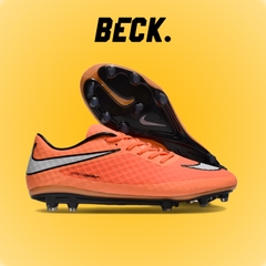 Giày Bóng Đá Nike Hypervenom Phantom Cam Vạch Trắng FG
