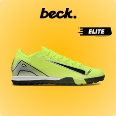 Giày Bóng Đá Mercurial Vapor 16 Elite Xanh Lá Vạch Đen Cổ Lửng TF