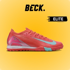 Giày Bóng Đá Nike Mercurial Vapor 16 Elite Đỏ Hồng Vạch Xanh Ngọc Cổ Lửng TF