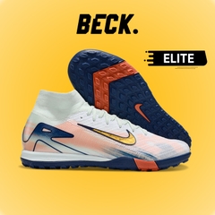 Giày Bóng Đá Nike Mercurial Superfly 10 Elite MDS009 Xám Xanh Cổ Cao TF