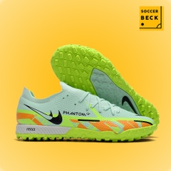 Giày Bóng Đá TQ Nike Phantom GT2 Elite Bonded Xanh Lá Cam HQ TF