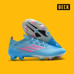 Giày Bóng Đá Adidas X Speedflow.1 Xanh Biển Vạch Hồng FG