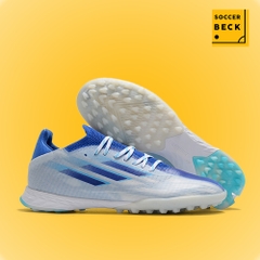 Giày Bóng Đá TQ Adidas X Speedflow.1 Trắng Xanh Biển HQ TF