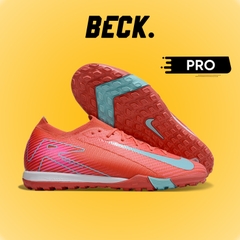 Giày Bóng Đá Nike Mercurial Vapor 16 Pro Đỏ Hồng Xanh Ngọc Cổ Lửng TF