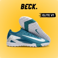 Giày Bóng Đá Nike Mercurial Vapor 16 Elite V1 Xanh Cổ Vịt Cổ Lửng TF
