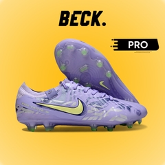 Giày Bóng Đá Nike Tiempo Legend 10 Elite United Tím Vạch Xanh Lá Lưỡi Gà Liền FG