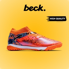 Giày Bóng Đá Puma Future 8 Ultimate Cam Xanh Đen Cổ Cao HQ TF