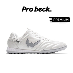 Giày Bóng Đá Wika TH10 PREMIUM Da Thật - Trắng